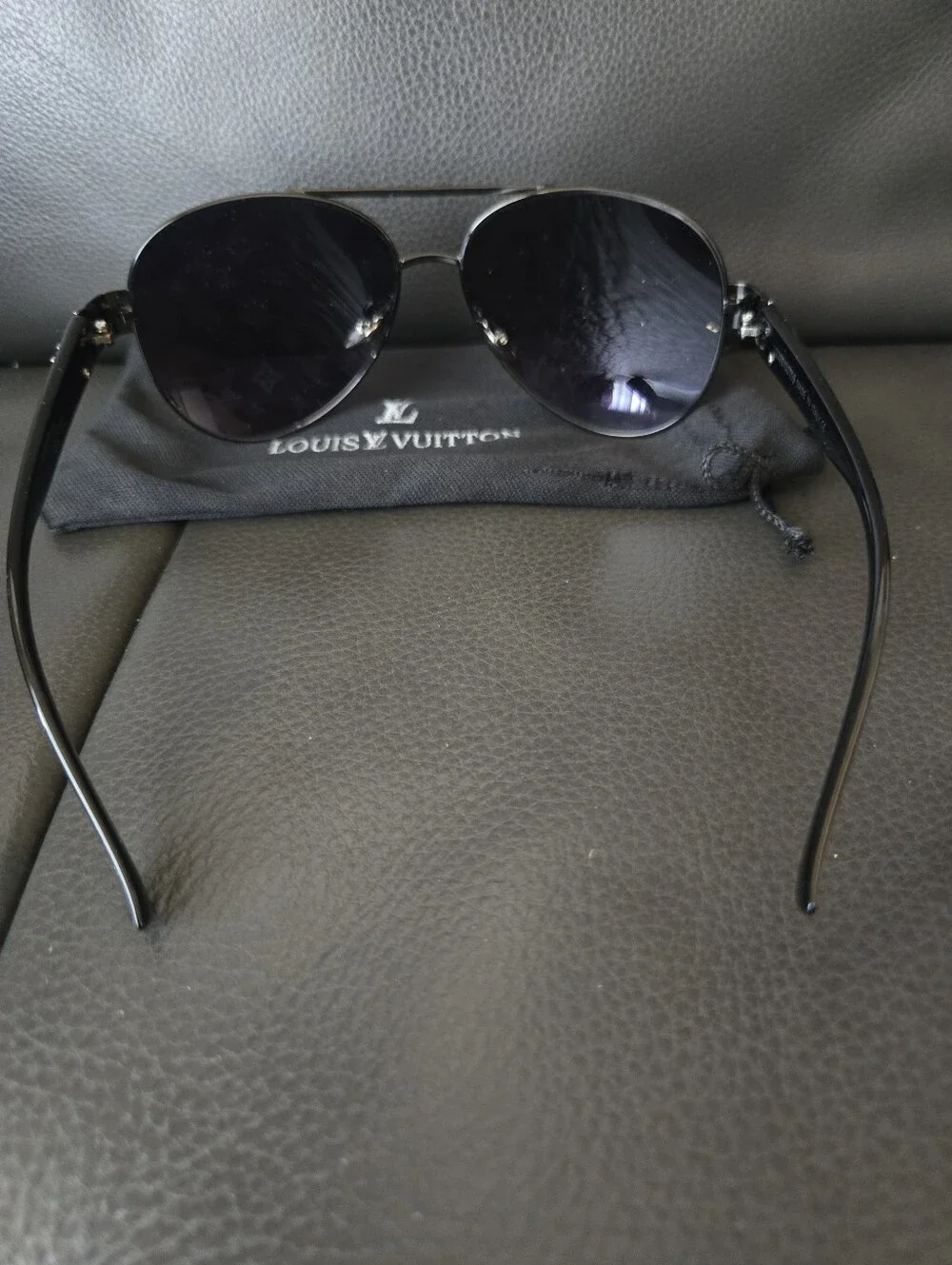 Inspired Monogram Aviator Sunglasses